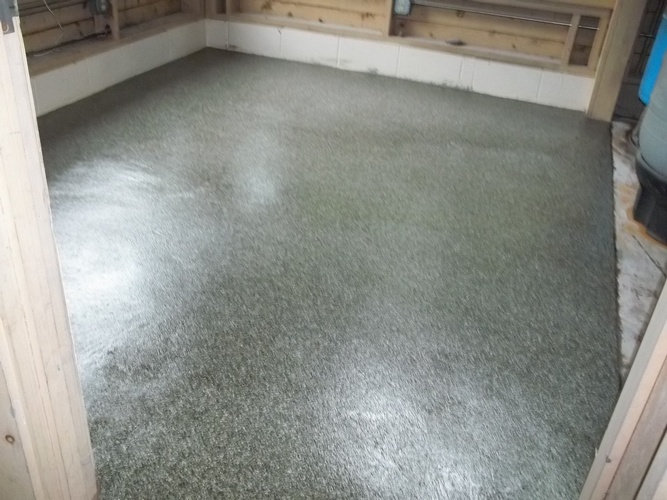 Marina Epoxy Floor Installation Lancaster by City Epoxy