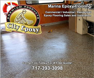 Marina Epoxy Flooring in Towson